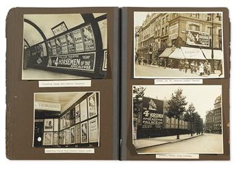 (SILENT FILM.) Souvenir of Publicity. The Four Horsemen of the Apocalypse